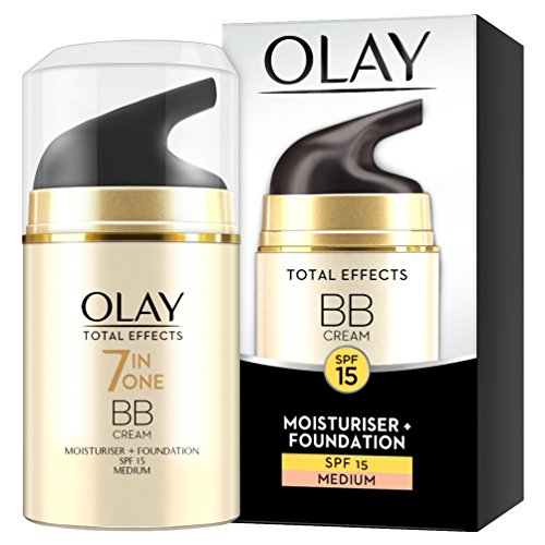 Olay - Total effects, toque de maxfacto base fluida, factor de protección solar 15 t - tono medio - 50 ml