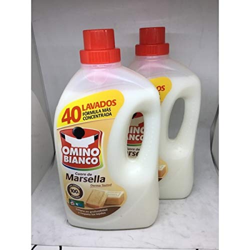 Omino Bianco Producto para el Lavado a Mano y de Prendas Delicadas, Marsella - 2000 ml