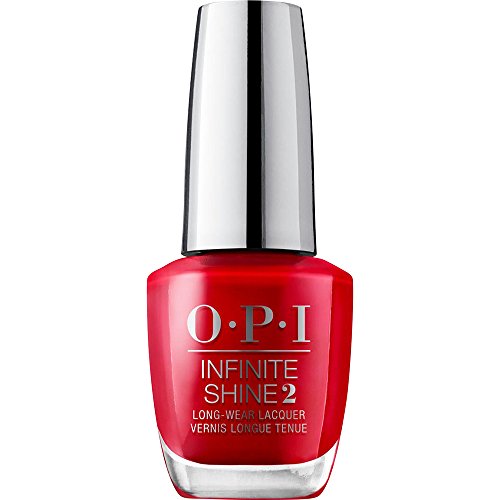 OPI Infinite Shine - Esmalte de Uñas Semipermanente a Nivel de una Manicura Profesional, 'Big Apple Red' Color Rojo - 15 ml