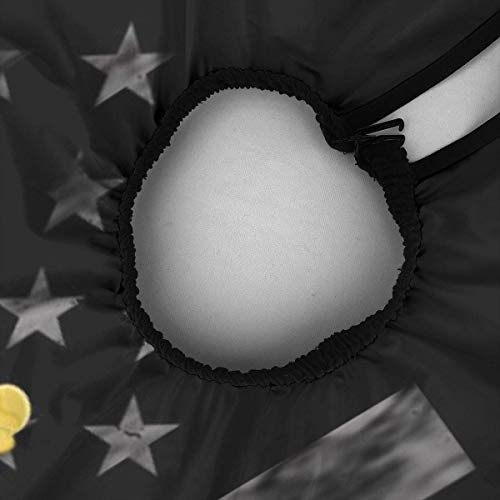 Opiadco Escudo de Armas de EE. UU. Bonaire_wapen Flag Salon Hair Cutting Cape Cloth Barber Peluquería Wrap Haircut Delantal Accesorio de Peinado de Tela para Unisex