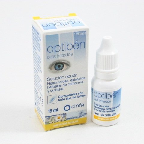 OPTIBEN OJOS IRRITADOS COLIRIO 15 ML