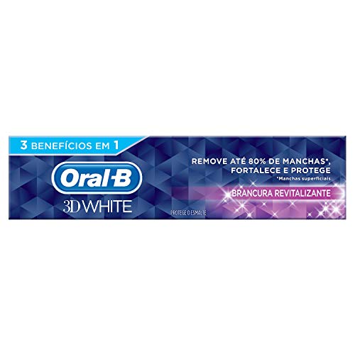 Oral-B 3D White Blancura Revitalizante Pasta Dentífrica, 75 ml
