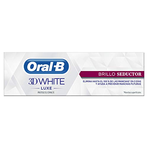 Oral-B 3D White Luxe Brillo Seductor, Pasta Dentífrica, 75 ml