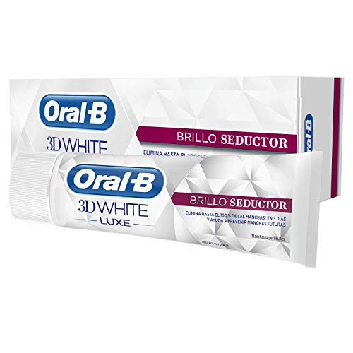 Oral-B 3D White Luxe Brillo Seductor, Pasta Dentífrica, 75 ml