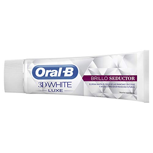 Oral-B 3DWhite Luxe Brillo Seductor Pasta Dentífrica Blanqueadora 2 x 75ml
