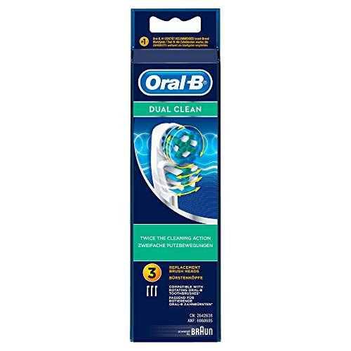 Oral-B Cabezal de Recambio Dual Clean 3 Unidades