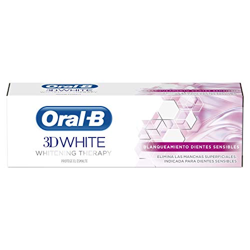 Oral-B Dentífrico 3D White Whitening Therapy, Dientes Sensibles - 75 ml