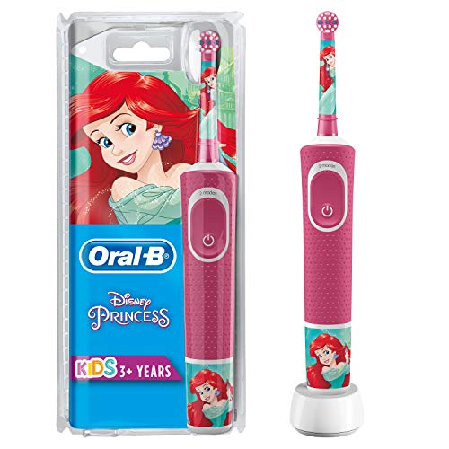Oral-B Kids - Cepillo Eléctrico De Princesas Con Tecnología De Braun, modelos surtidos, 1 unidad