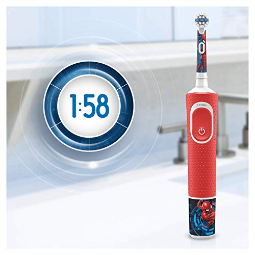 Oral-B Kids - Cepillo eléctrico Spider-Man