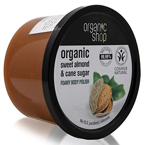 Organic Shop Almendra Dulce Exfoliante Corporal Espumoso - 250 ml