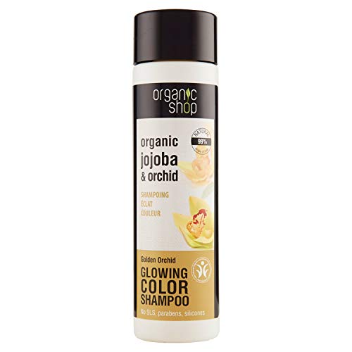 Organic Shop Shampoo color brillante Jojoba & Orchid – 330 g