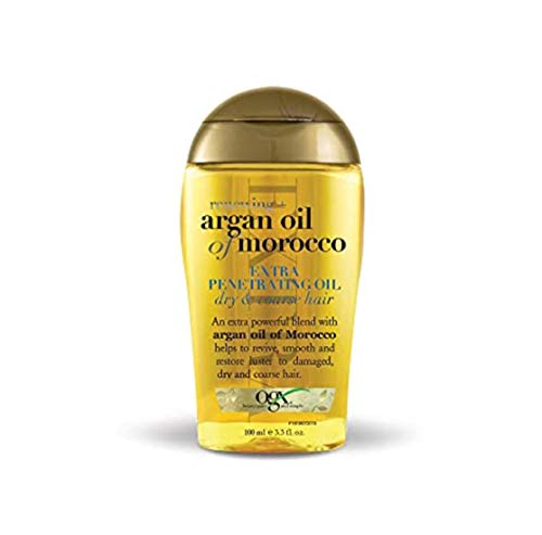Organix - aceite penetrante Extra para pelo seco, grueso renovación de Marruecos aceite de Argan - 3,3 oz.