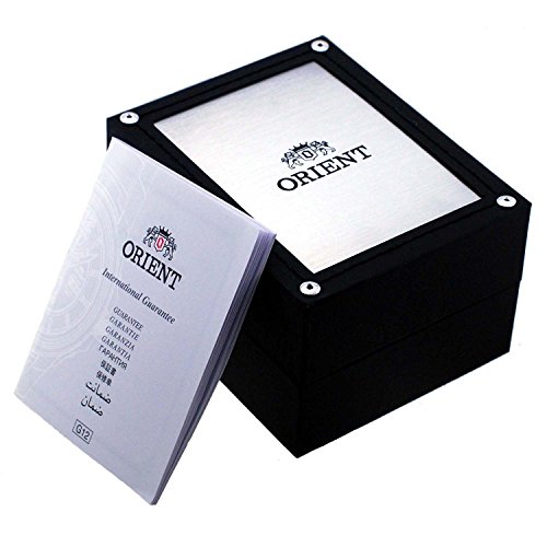 Orient Reloj Analógico para Unisex Adultos de Automático con Correa en Cuero FAB0B003W9