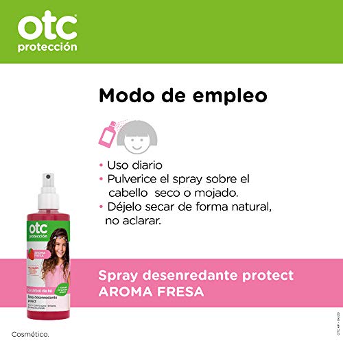 OTC Antipiojos Protect Spray Desen Fresa - 250 ml