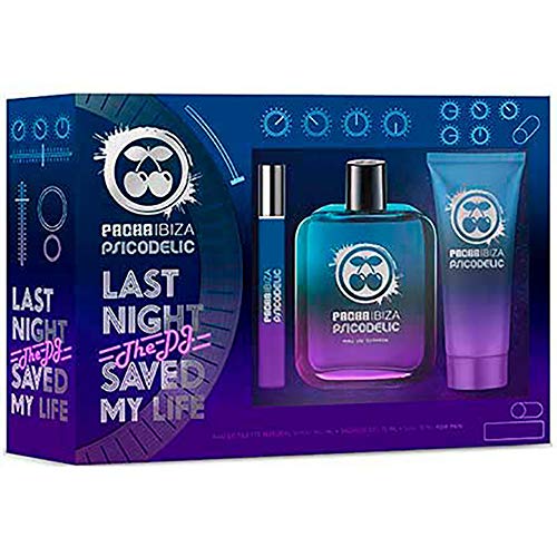 Pacha Ibiza Pacha Ibiza Psicodelic Edt.Vapo 100Ml+Gel75Ml+Vapito10Ml Y-8-100 ml