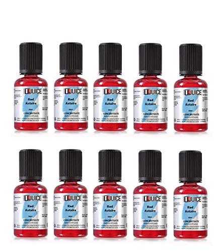 Pack 10X Aroma concentrado Red Astaire - 30ML - T Juice - Sin tabaco ni nicotina