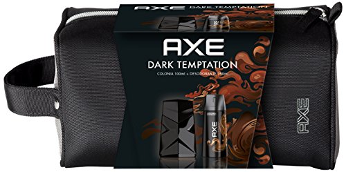 Pack axe dark temptation colonia 100ml + desodorante 150ml con neceser