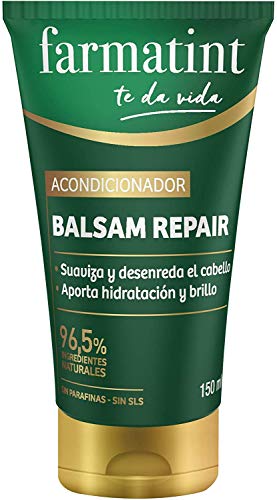 Pack Farmatint - Tinte 6N Rubio Oscuro + Acondicionador reparador + Champú 96,5% ingredientes naturales - Color natural y duradero - Componentes vegetales y aceites naturales - Sin amoníaco