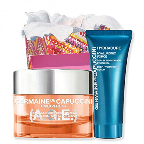 Pack Primavera 2018 CREMA MULTI-CORRECCION INTENSIVA VITAMINA C TIMEXPERT C+ A.G.E 50 ml. + SERUM HIDRATACIÓN PROFUNDA HYALURONIC FORCE HYDRACURE 30 ml + pañuelo de cuello.