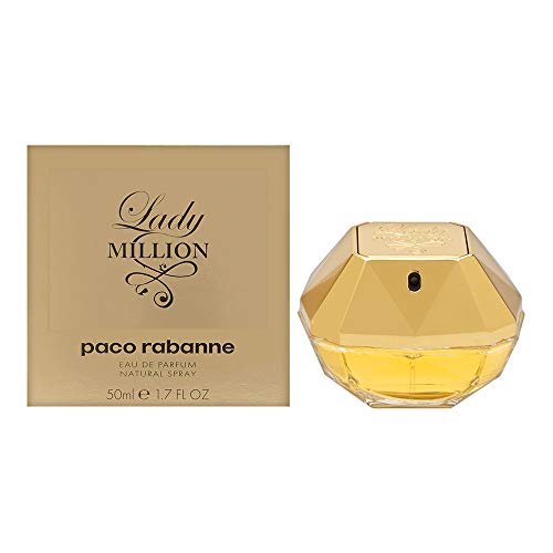 Paco Rabanne Lady Million, Eau de Parfum Natural Spray para Mujer, 50 ml