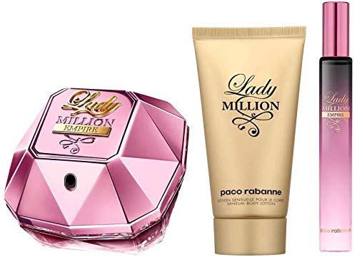 Paco Rabanne Paco Rabanne Lady Millon Empire Epv 50Ml + Leche Corporal 75Ml + Eau Parfum 10Ml 0.25 g