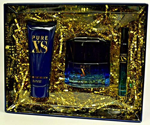 Paco Rabanne Pure XS Geschenkset 50ml EDT + 100ml Douchegel + 10ml EDT