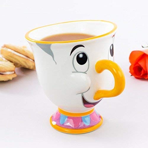 Paladone paladonegifpal319 Abysse Disney La Bella y la Bestia Chip Taza, Multicolor, Estándar