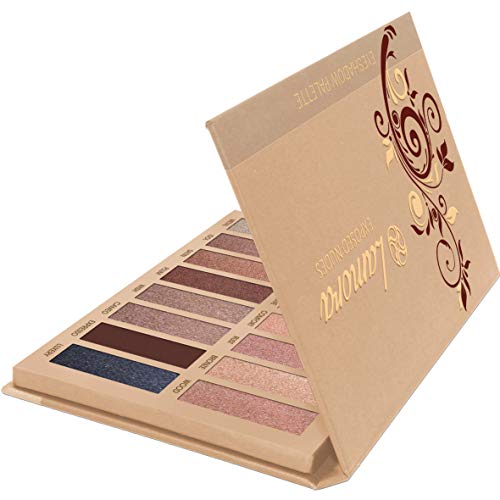 Paleta De Sombras De Ojos Profesionales - Paleta Maquillaje - Altamente Pigmentados 16 Colores Brillantes y Mate