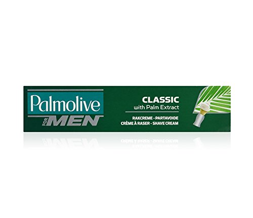 Palmolive Classic - Crema de afeitar con extracto de palma (100 ml, 12 unidades)