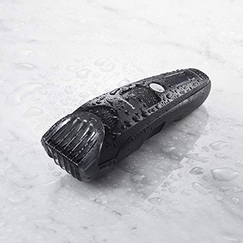 Panasonic ER-SB40-K803 - Barbero Premium de Precisión (Motor Ultrarrápido, Carga Rápida, Accesorio Adicional, Con o Sin cable, Motor Lineal, 19 Longitudes) Negro