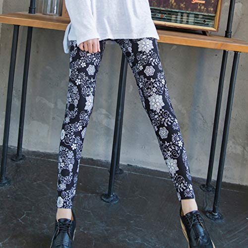 pantalones Super-fuego de la Moda de Entrenamiento Polainas para las Mujeres de Cintura Alta Push Up Impreso Leggings Femenino Fitness Casual Pantalones Nuevo