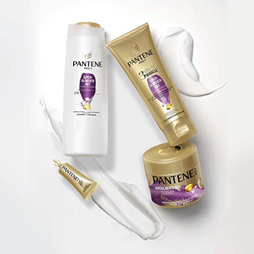 Pantene Pro-V Superalimento Champú, Para Pelo Frágil Y Fino Con Mezcla Pro-V, Antioxidantes Y Lípidos, 700 ml