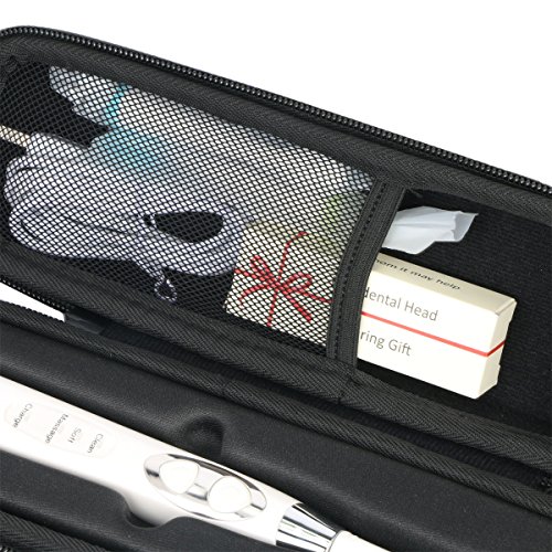 para Fairywill Cepillo de dientes eléctrico sónicos Recargable EVA Funda Estuche Bolso by Khanka