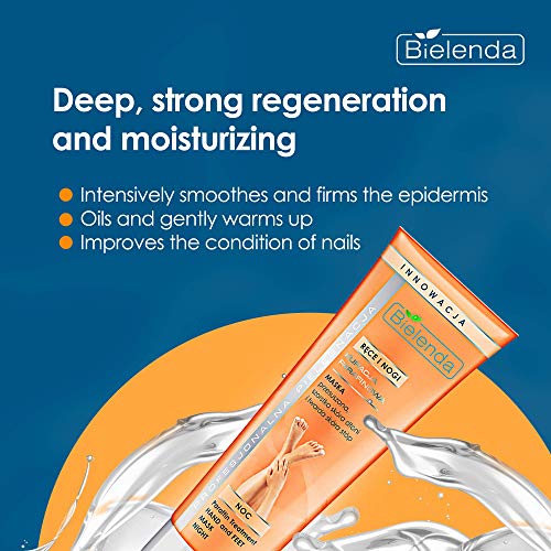 Parafina profesional, máscara nocturna para manos secas y pies