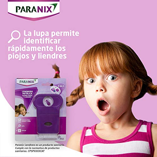 Paranix Lendrera. Tratamiento para Piojos y Liendres - Sin insecticidas - 1 unidad