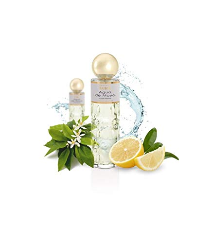 PARFUMS SAPHIR Agua de Mayo - Eau de Parfum con vaporizador para Mujer - 200 ml (8424730002110)