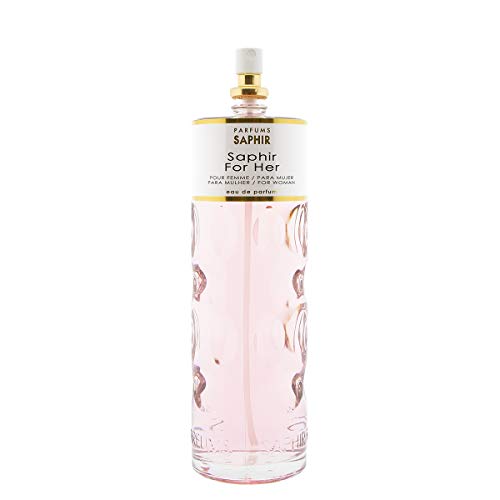 PARFUMS SAPHIR For Her - Eau de Parfum con vaporizador para Mujer XXL - 400 ml