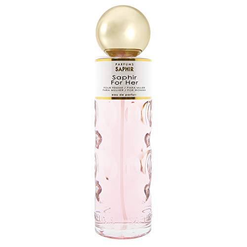 PARFUMS SAPHIR For Her - Eau de Parfum con vaporizador para Mujer XXL - 400 ml