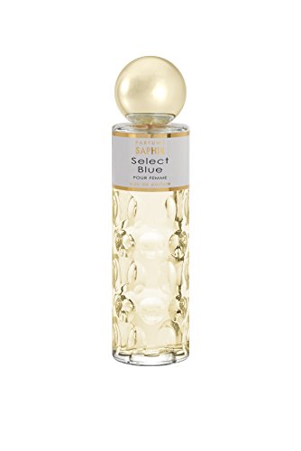 PARFUMS SAPHIR Select Blue - Agua de Perfume con vaporizador para Mujer - 200 ml (8424730003315)