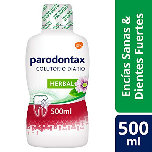 Parodontax - Colutorio de Uso Diario para el Sangrado de Encías, Sin Alcohol - 500 ml