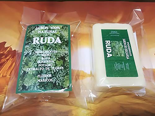 PASTILLA DE JABON GRANDE OLOR A RUDA
