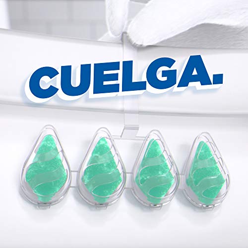 Pato - Active Clean colgador para inodoro, frescor intenso, perfuma y desinfecta, aroma Marine, (duo pack, 2 unidades) [Todos los aromas], J308511