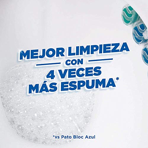 Pato Active Clean - Colgador wc, frescor intenso, perfuma limpia y desinfecta, aroma Floral Fantasy