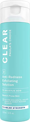 Paula's Choice Clear 2% BHA Exfoliante Fuerza Regular - Peeling Facial Reduce Puntos Negros, Poros y Acne - con Ácido Salicílico & Hialurónico - Pieles Normales a Mixtas - 118 ml