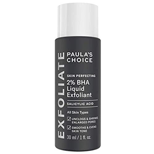 Paula's Choice Skin Perfecting 2% BHA Exfoliante Liquido - Peeling Facial Combate los Puntos Negros, Poros Dilatados y Acne - con Ácido Salicílico - Piel Mixta a Grasa - 30 ml