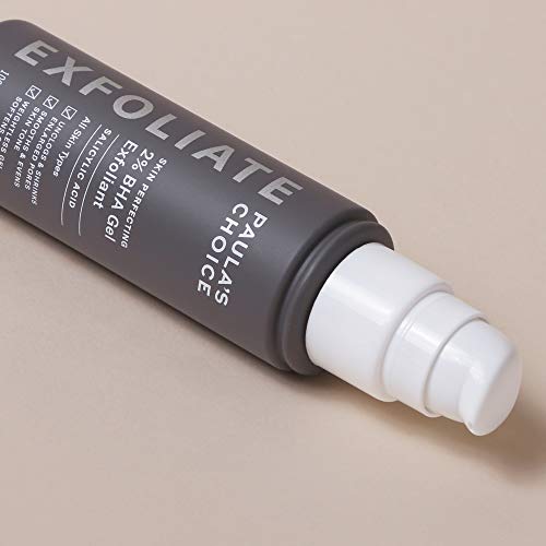 Paula’s Choice Skin Perfecting 2% BHA Gel Exfoliante - Peeling Facial Reduce Puntos Negros, Poros y Acne - con Ácido Salicílico & Bisabolol - Todos Tipos de Piel - 100 ml