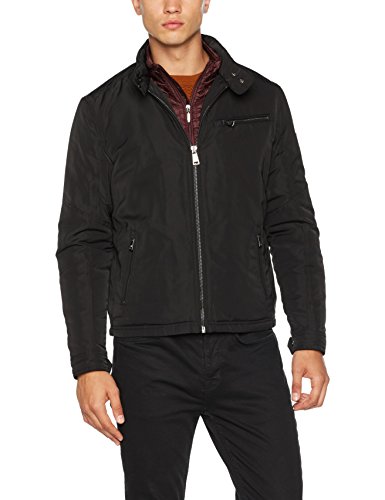 Pedro del Hierro 1442163 Chaqueta, Negro (Black), Small (Tamaño del Fabricante:S) para Hombre