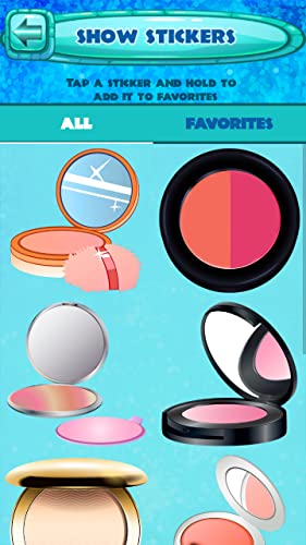 Pegatinas de maquillaje