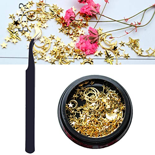 Pegatinas Uñas,JUSTDOLIFE 30 Hojas Pegatinas Uñas Decorativas 3D Pegatina Decoracion para las Uñas Decal DIY Etiqueta Decoración Arte Adhesivos Uñas Pegatinas con 1 cajas Diamantes de imitación