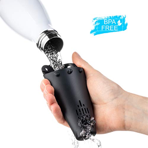 Pentaton - Perlas de Acero Inoxidable para la Limpieza, Bolas Reutilizables para la Limpieza de jarrones, jarras y Botellas Termo, Juego de Limpieza de Cristal (1000 Piezas)